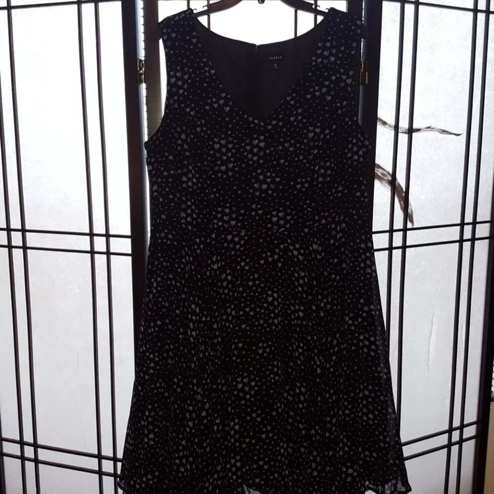 Blue Heart Swing Dress